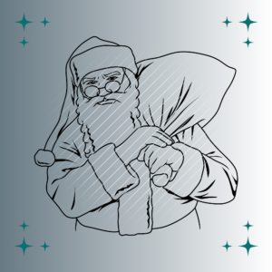 Weihnachtsmann #4 | Plotterdatei | SVG & PNG