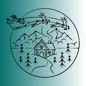 Weihnachtsmann | Plotterdatei | SVG & PNG