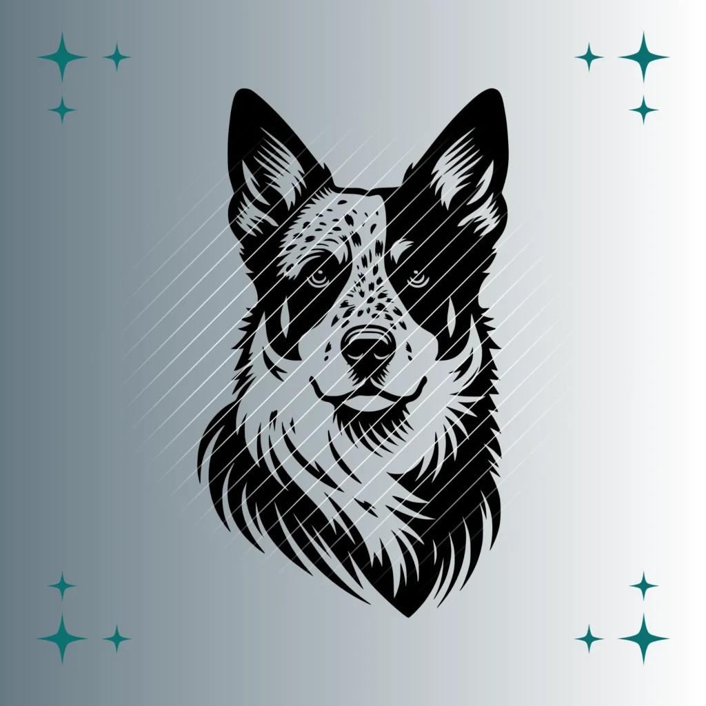 Australian Cattle Dog | Plotterdatei | SVG & PNG