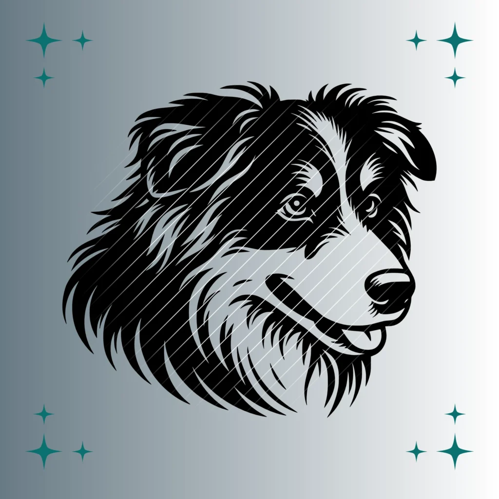 Australian Shepherd #3 | Plotterdatei | SVG & PNG
