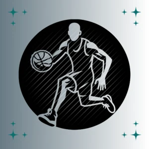 Basketballspieler | Plotterdatei SVG & PNG