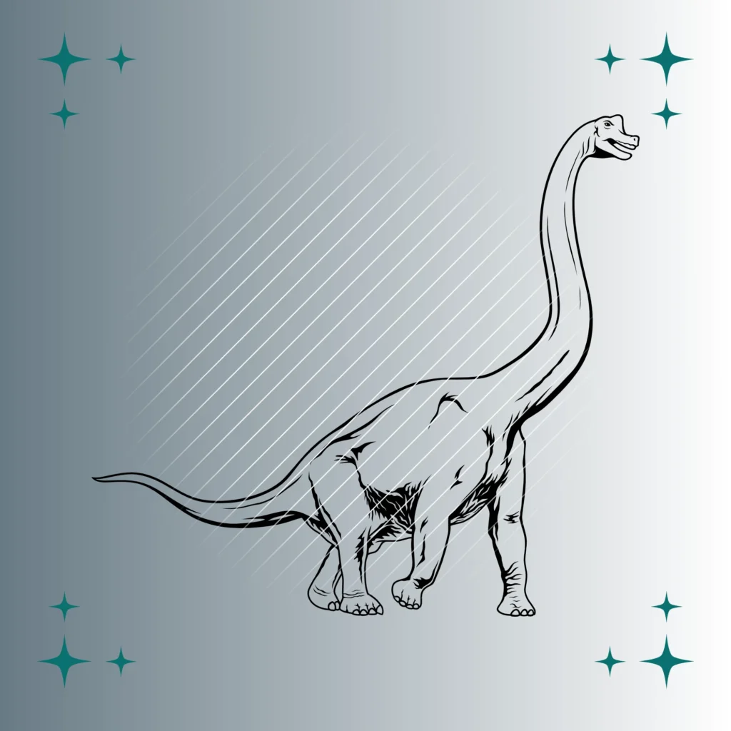 Brachiosaurus | Plotterdatei | SVG & PNG