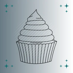 Cupcake #3 | Plotterdatei | SVG & PNG