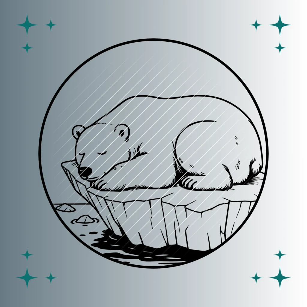 Eisbär #3 | Plotterdatei | SVG & PNG