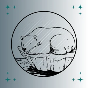Eisbär #3 | Plotterdatei | SVG & PNG