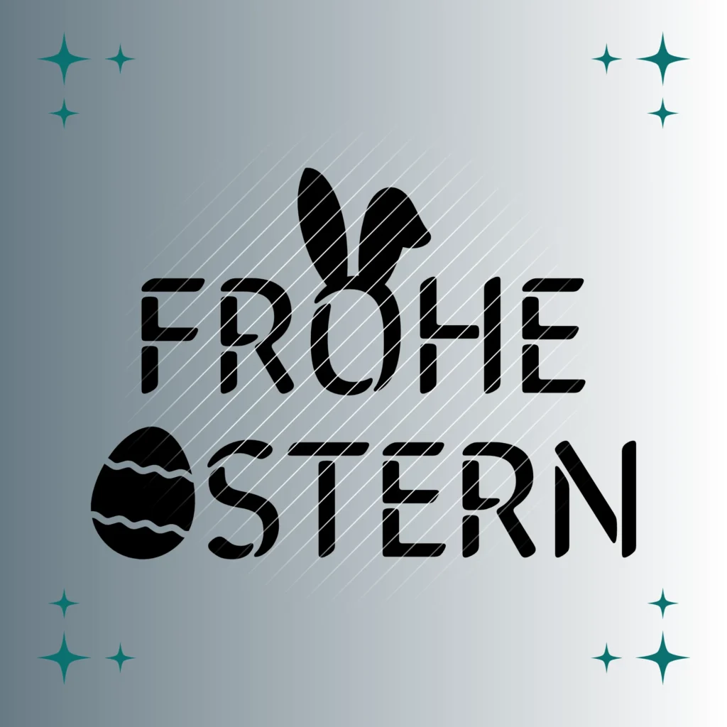 Frohe Ostern #2 | Plotterdatei SVG & PNG