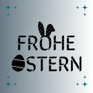 Frohe Ostern #2 | Plotterdatei SVG & PNG