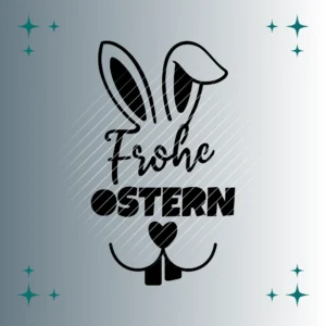 Frohe Ostern | Plotterdatei SVG & PNG