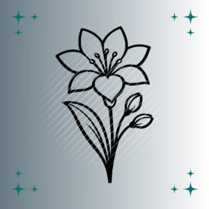 Frühlingsblume | Plotterdatei SVG & PNG
