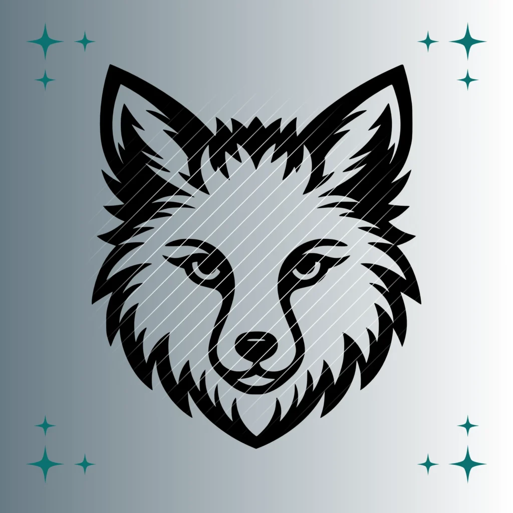 Fuchs #2 | Plotterdatei | SVG & PNG