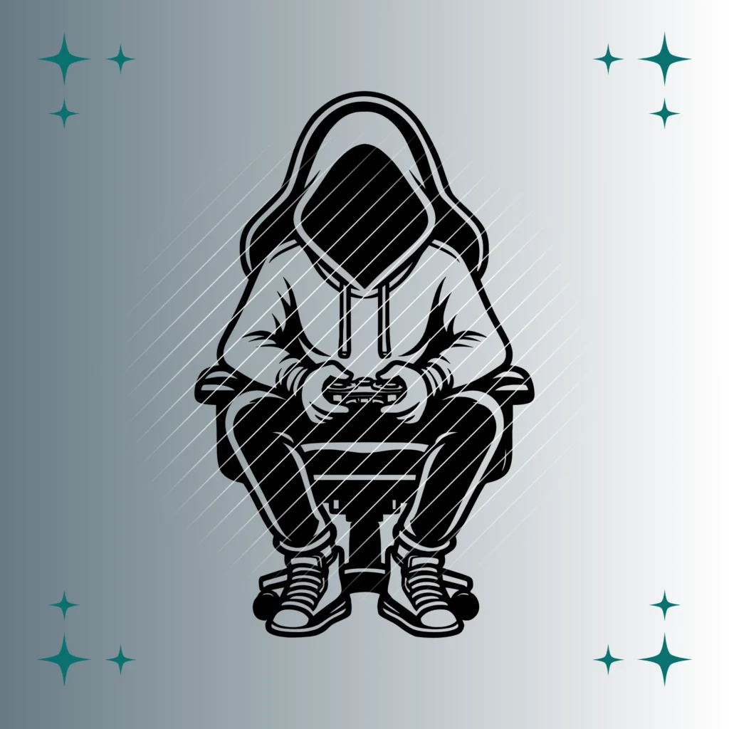 Gamer | Plotterdatei | SVG & PNG