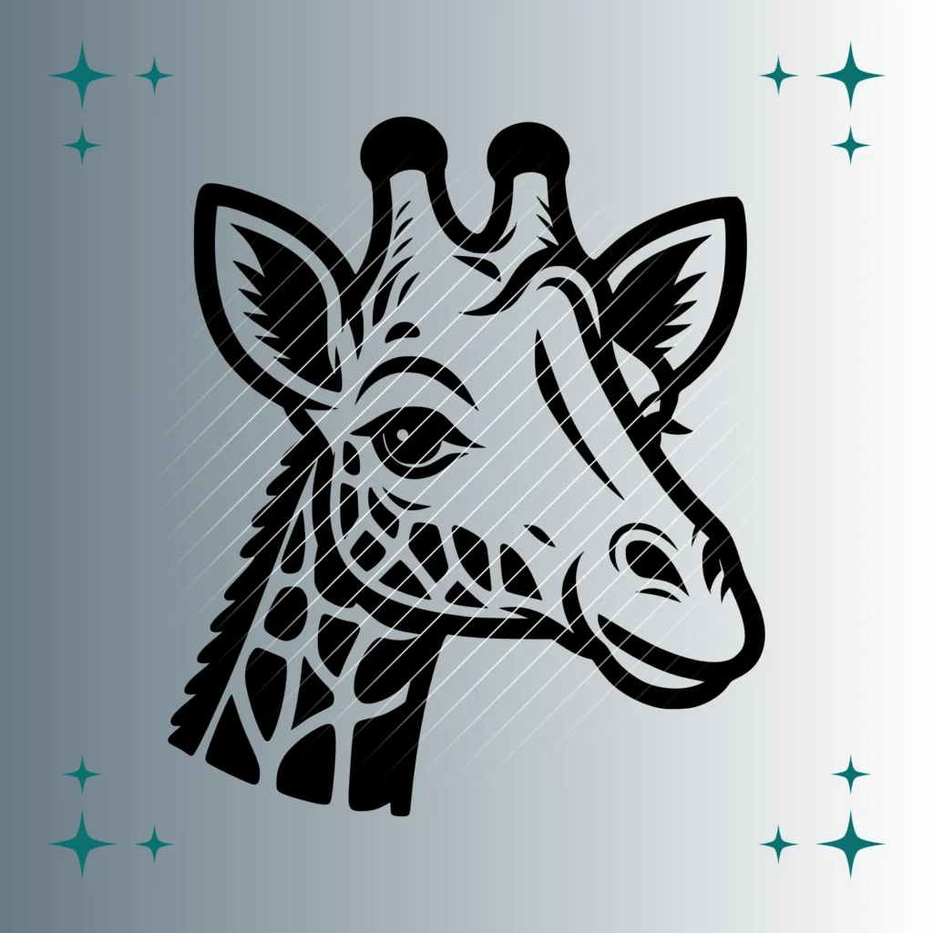 Giraffe #4 | Plotterdatei | SVG & PNG