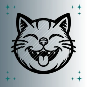 Grinsekatze | Plotterdatei | SVG & PNG