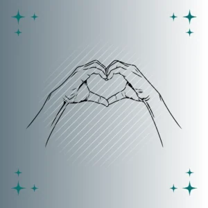 Hand Herz | Plotterdatei | SVG & PNG