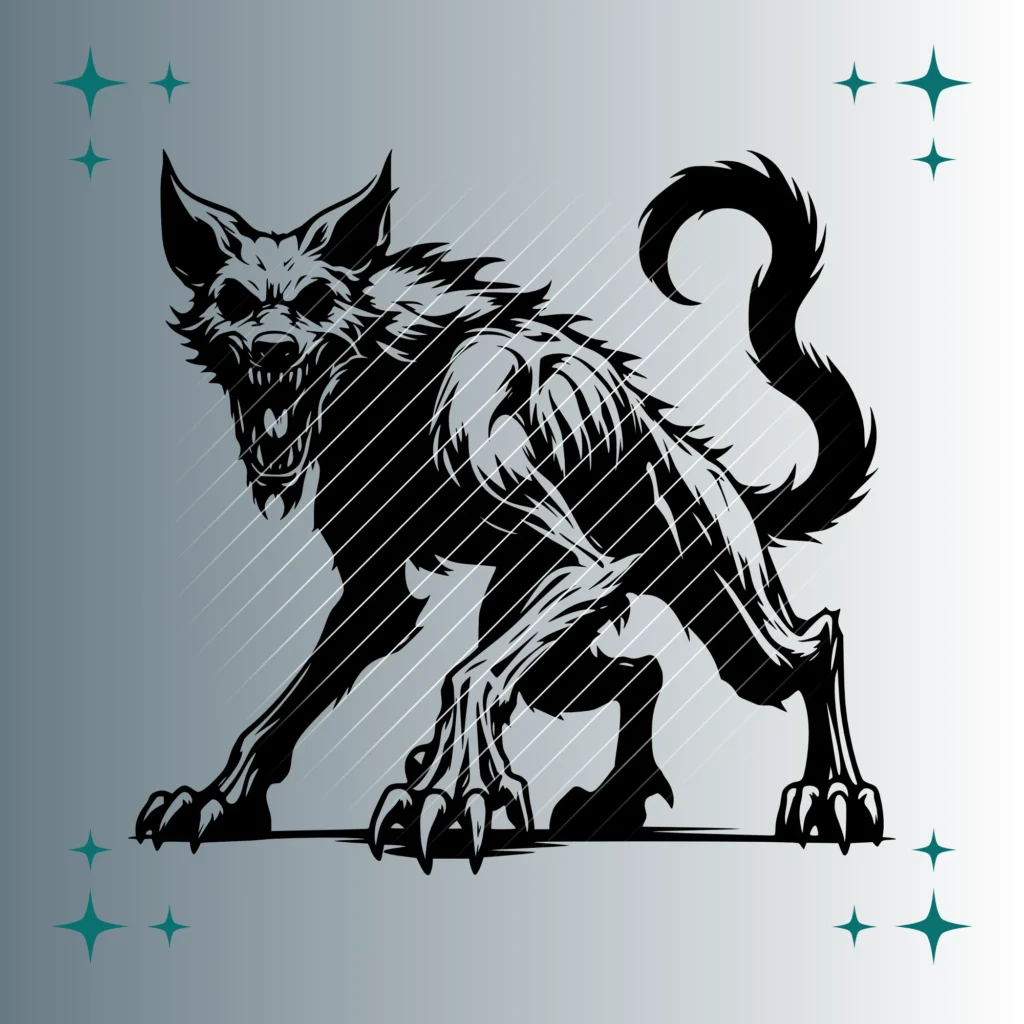 Höllenhund | Plotterdatei | SVG & PNG
