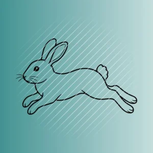 Kaninchen #3 | Plotterdatei | SVG & PNG