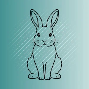 Kaninchen #4 | Plotterdatei | SVG & PNG