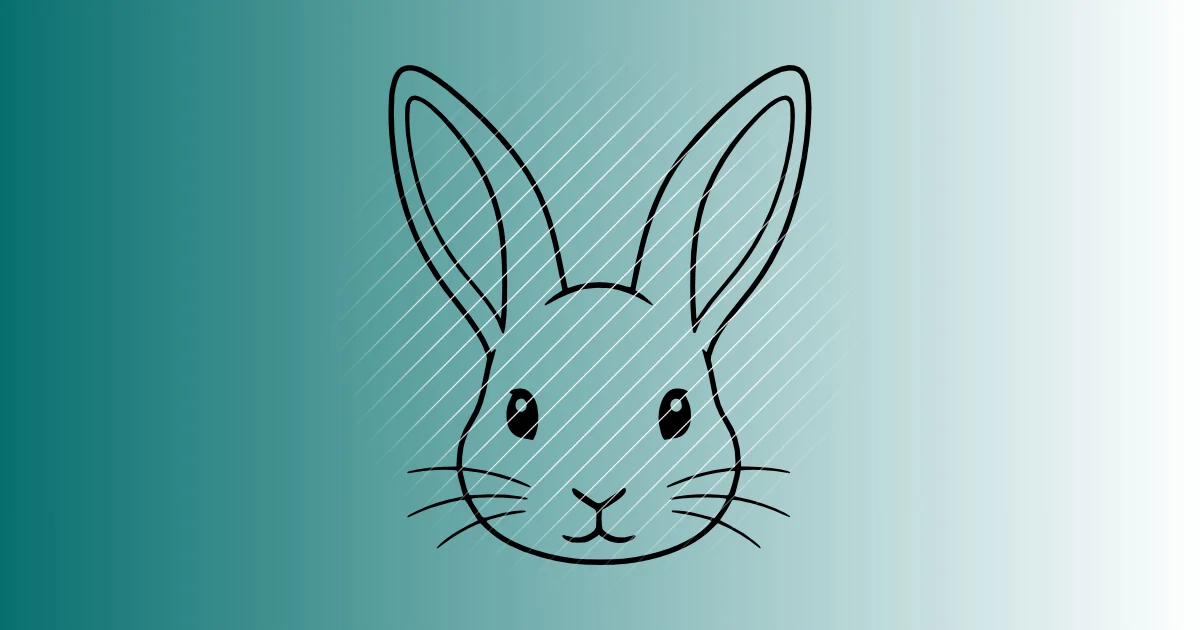Kaninchen #6 | Plotterdatei | SVG & PNG