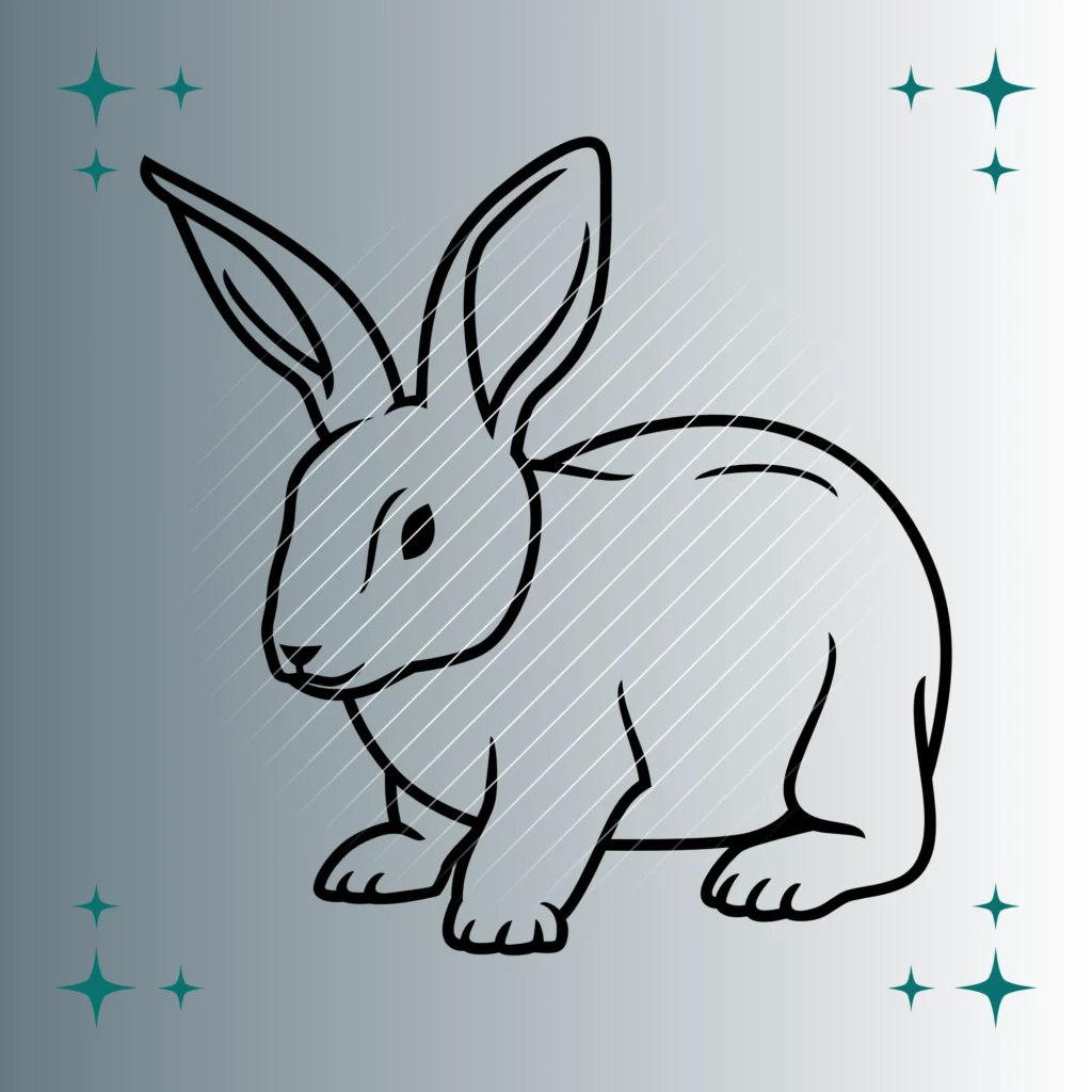 Kaninchen | Plotterdatei | SVG & PNG