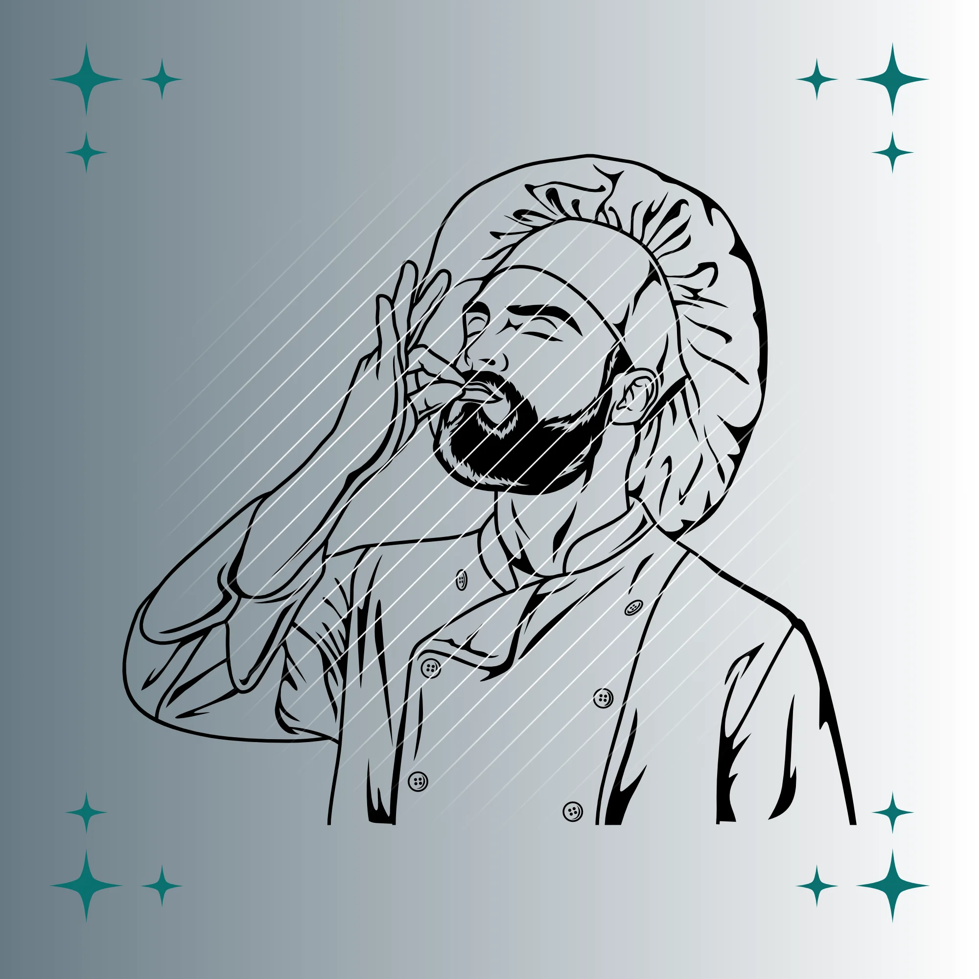 Koch | Plotterdatei | SVG & PNG