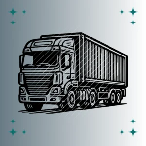 LKW #2 | Plotterdatei | SVG & PNG