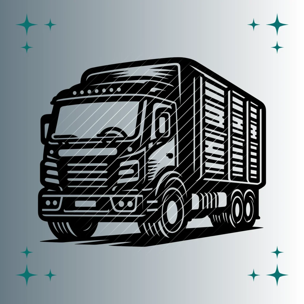 LKW | Plotterdatei | SVG & PNG