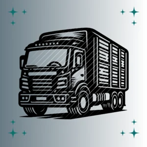 LKW | Plotterdatei | SVG & PNG