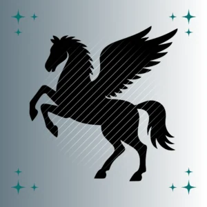Pegasus Silhouette | Plotterdatei | SVG & PNG