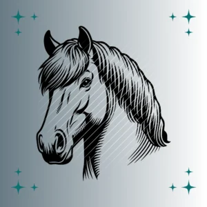 Pferd #3 | Plotterdatei | SVG & PNG
