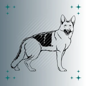 Schäferhund #2 | Plotterdatei | SVG & PNG