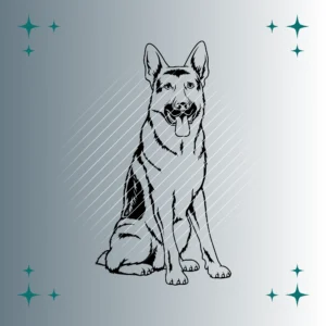 Schäferhund #3 | Plotterdatei | SVG & PNG