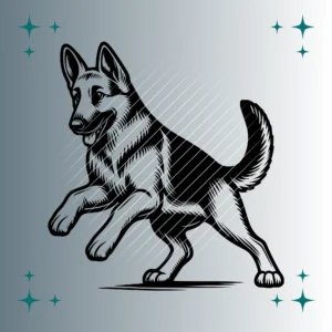 Schäferhund #4 | Plotterdatei | SVG & PNG