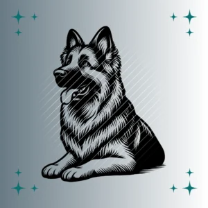 Schäferhund #5 | Plotterdatei | SVG & PNG