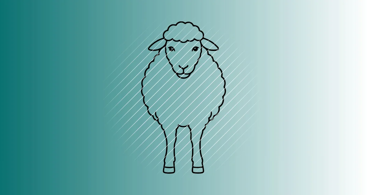 Schaf #3 | Plotterdatei SVG & PNG