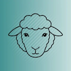 Schaf #4 | Plotterdatei SVG & PNG