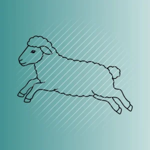 Schaf #5 | Plotterdatei SVG & PNG