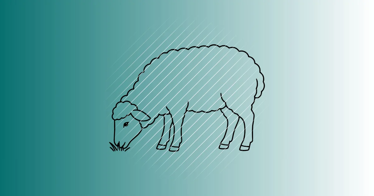 Schaf #6 | Plotterdatei SVG & PNG
