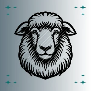 Schaf | Plotterdatei SVG & PNG