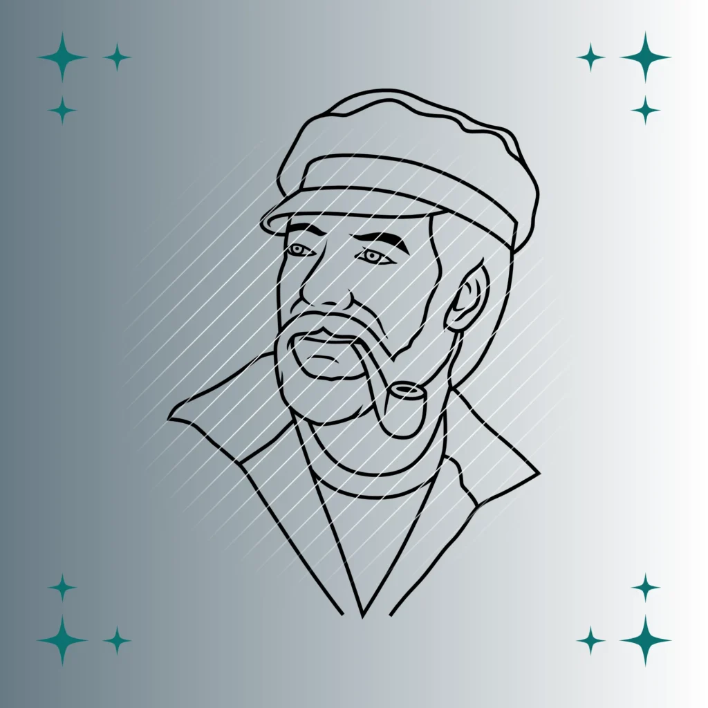 Seemann | Plotterdatei | SVG & PNG
