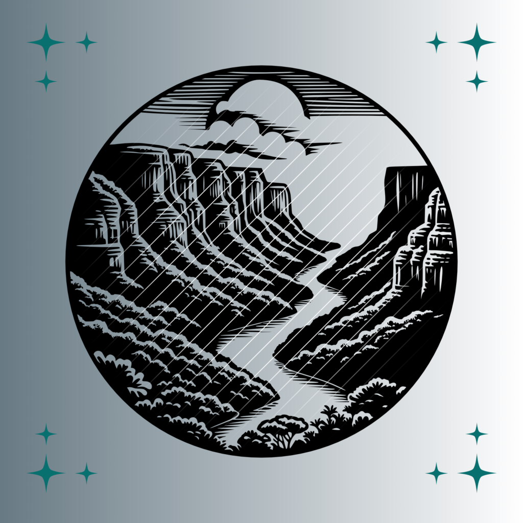 Südafrika Blyde River Canyon #2 | Plotterdatei SVG & PNG