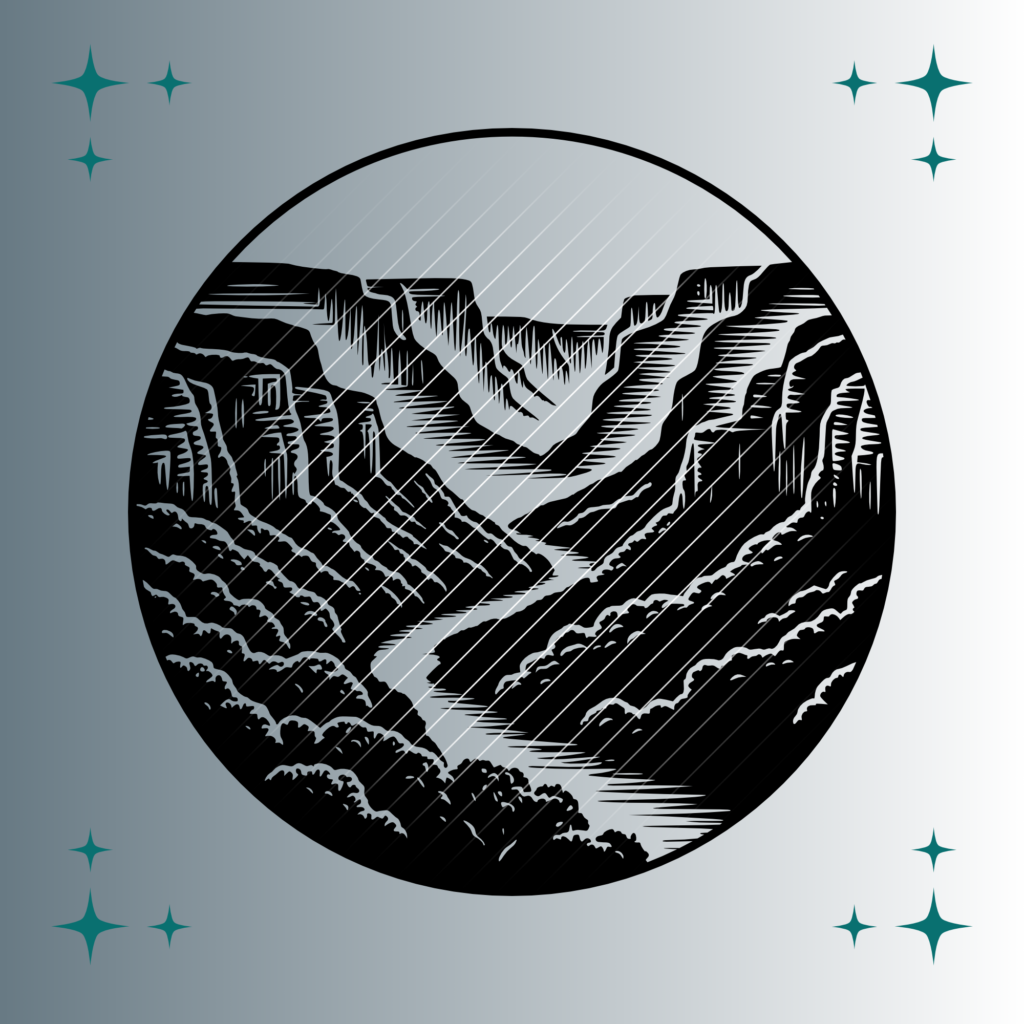 Südafrika Blyde River Canyon | Plotterdatei SVG & PNG