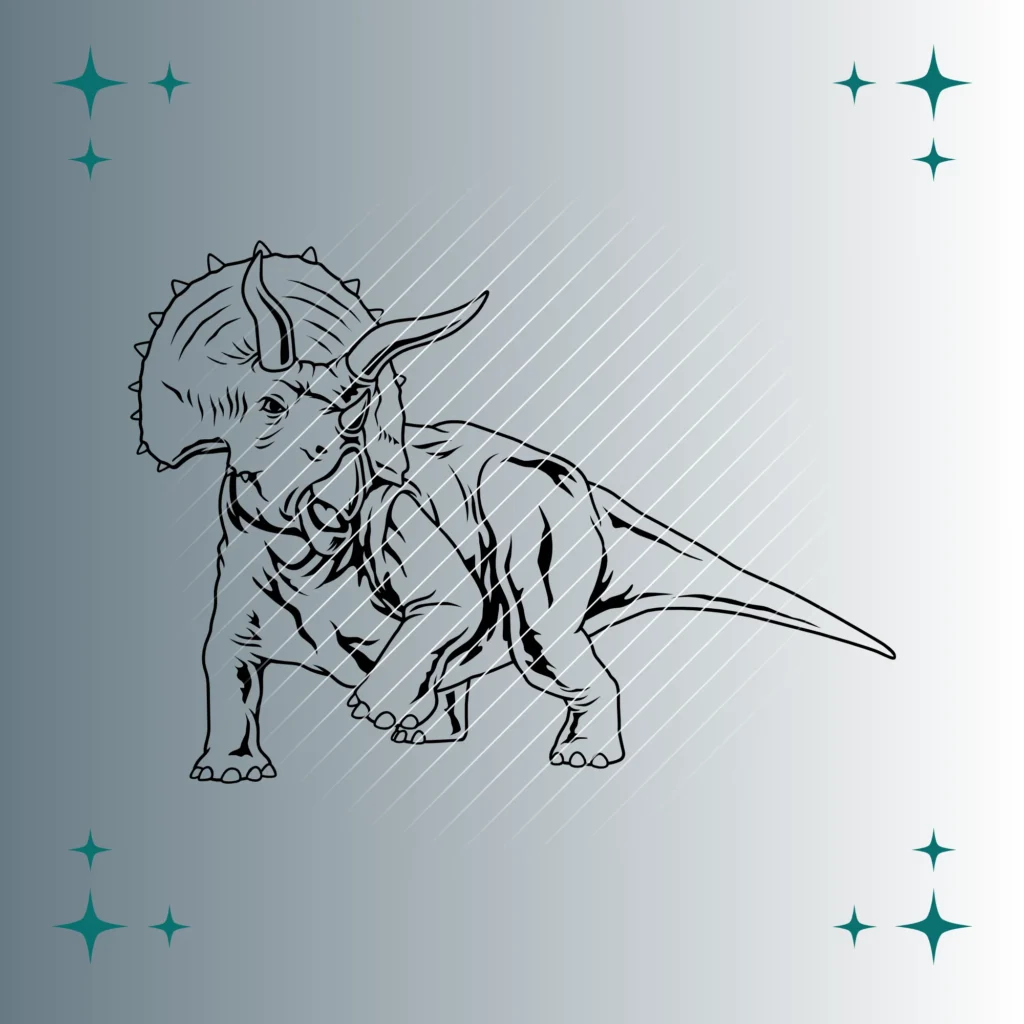 Triceraptors | Plotterdatei | SVG & PNG