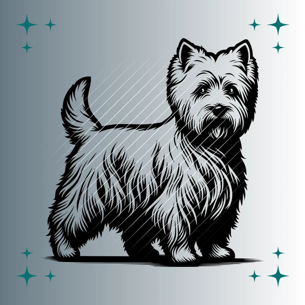 West Highland White Terrier Hund #2| Plotterdatei SVG & PNG