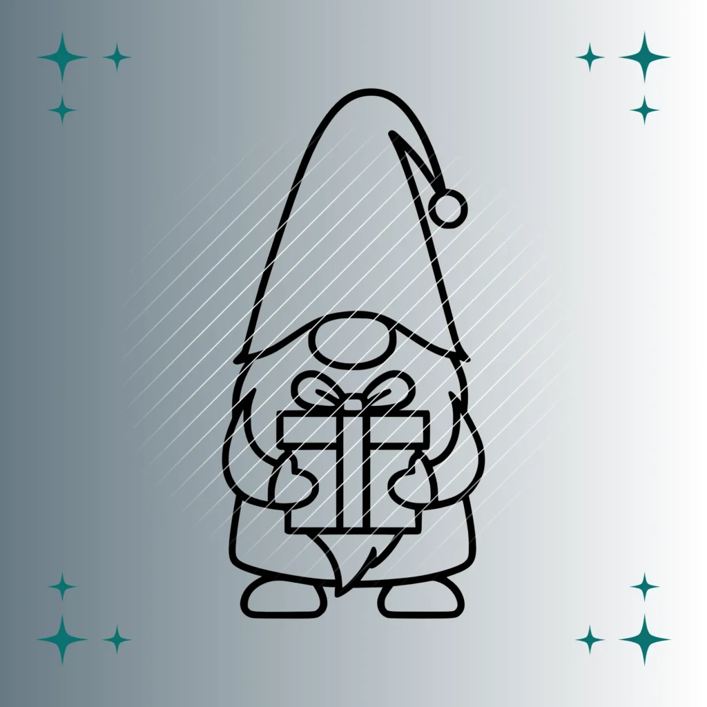 Wichtel Geschenk | Plotterdatei | SVG & PNG