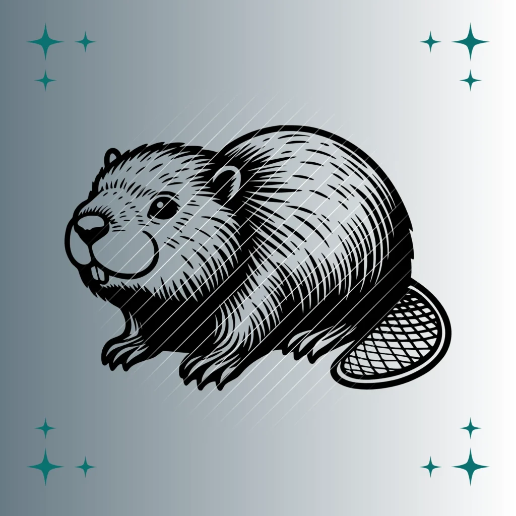 Biber | Plotterdatei SVG & PNG