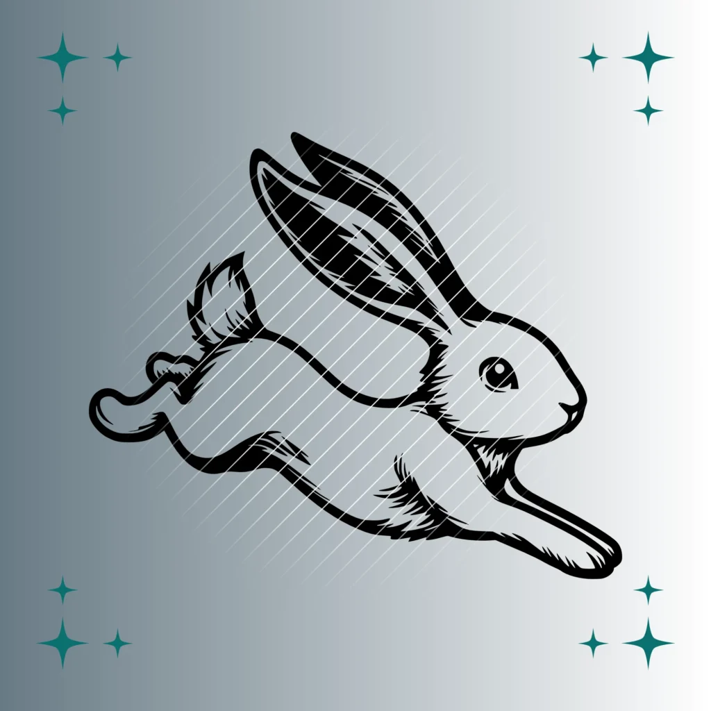 Feldhase #2 | Plotterdatei SVG & PNG