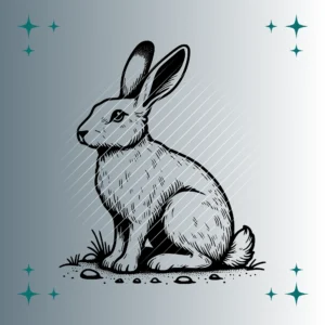 Feldhase | Plotterdatei SVG & PNG