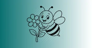 Happy Biene | Plotterdatei SVG & PNG