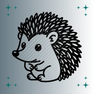 Happy Igel | Plotterdatei SVG & PNG
