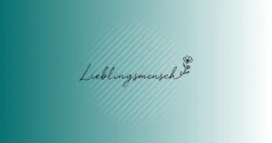 Lieblingsmensch Wildblume | Plotterdatei SVG & PNG